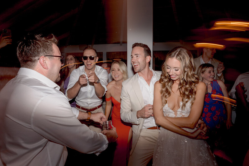 Summer nights at a Minneapolis wedding