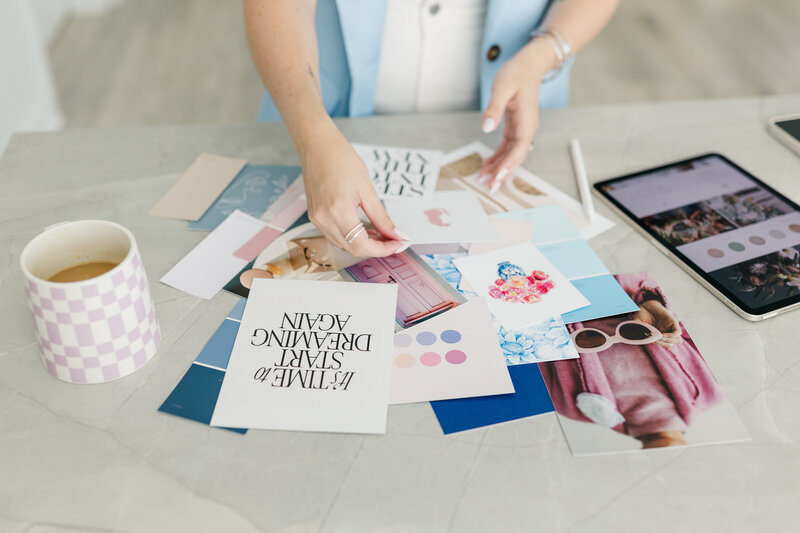 Custom Showit website design for female brands by Empower House Branding | Based in Atlanta, GA