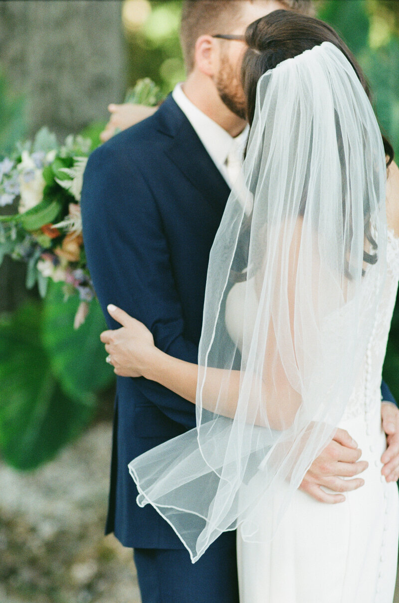 beautiful wedding on film with a vintage feel