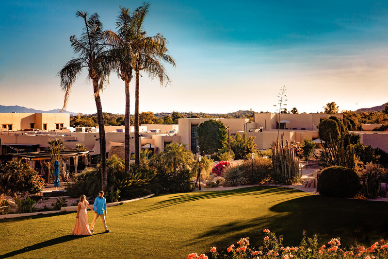 beautiful scottsdale engagement