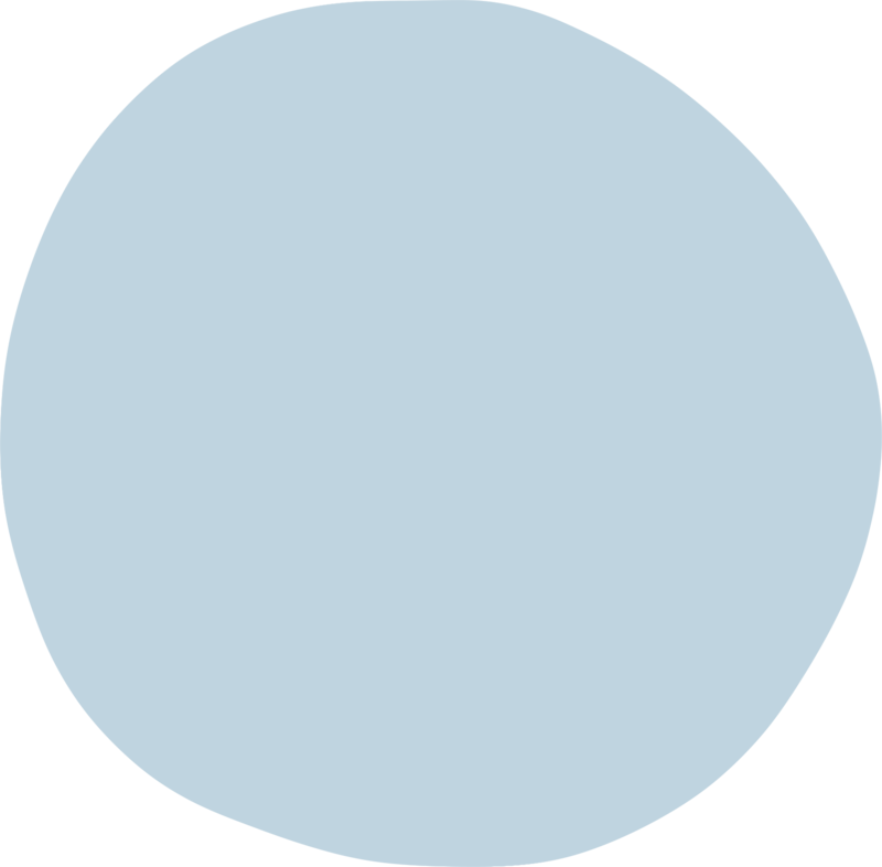 light blue circle