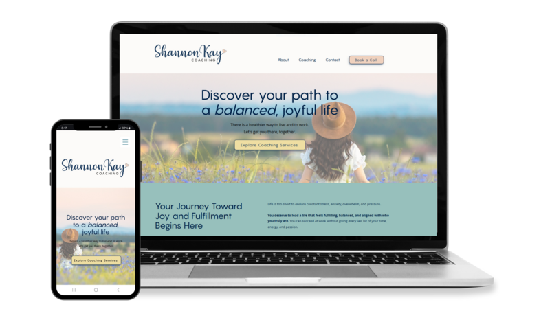 Website design for Georgina North