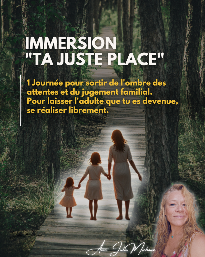 Immersion A ta juste Place