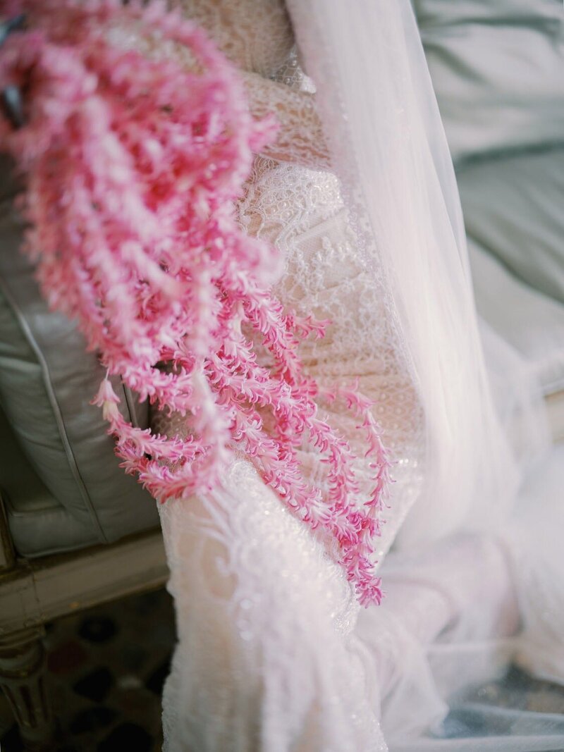 Bridal bouquet, inspired by Star Wars, designed by Ratiflora, during a villa Sola Cabiati Wedding, by luxury destination photographer Andreas K. Georgiou 
