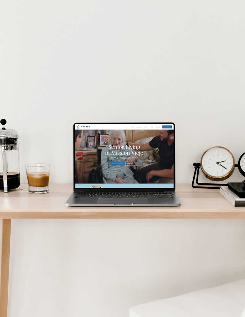 Home Care Custom Website | Capri & Rome