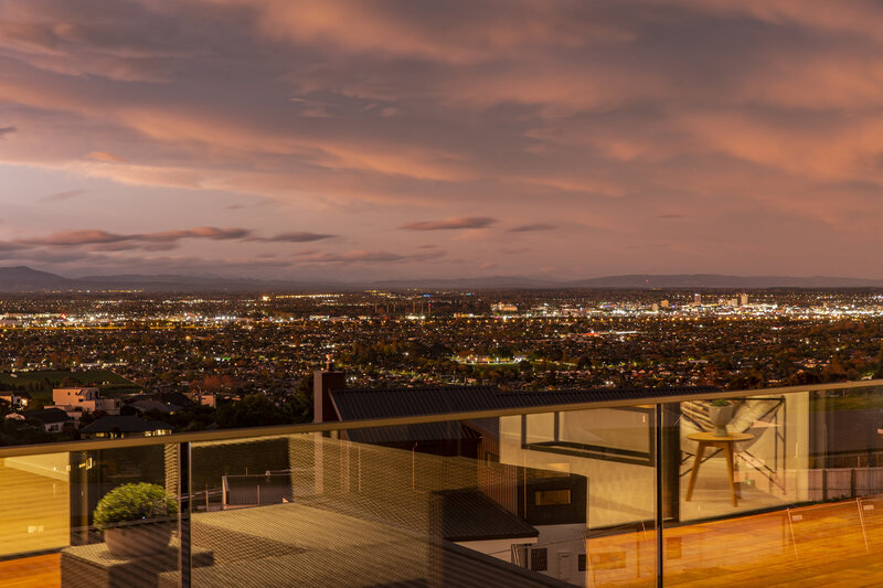 city view at night