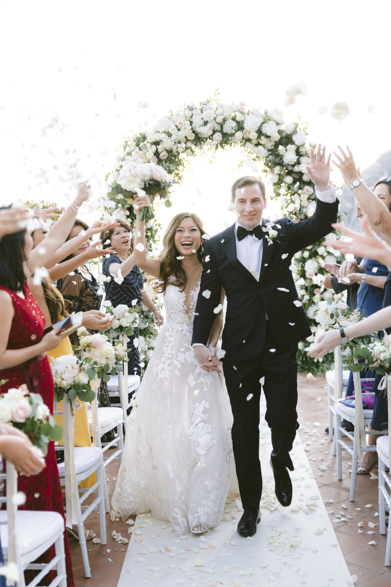 Amalfi Coast wedding ceremony