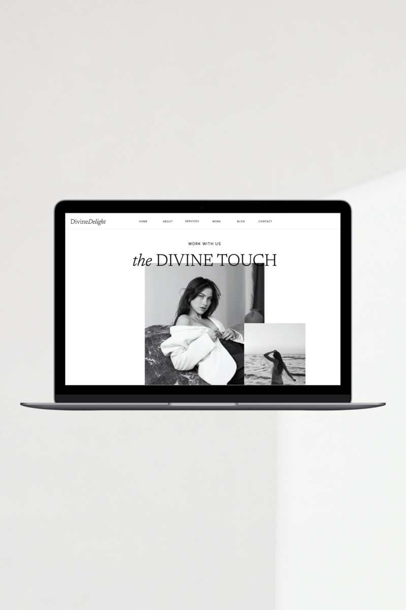 Showit Website Template dd3