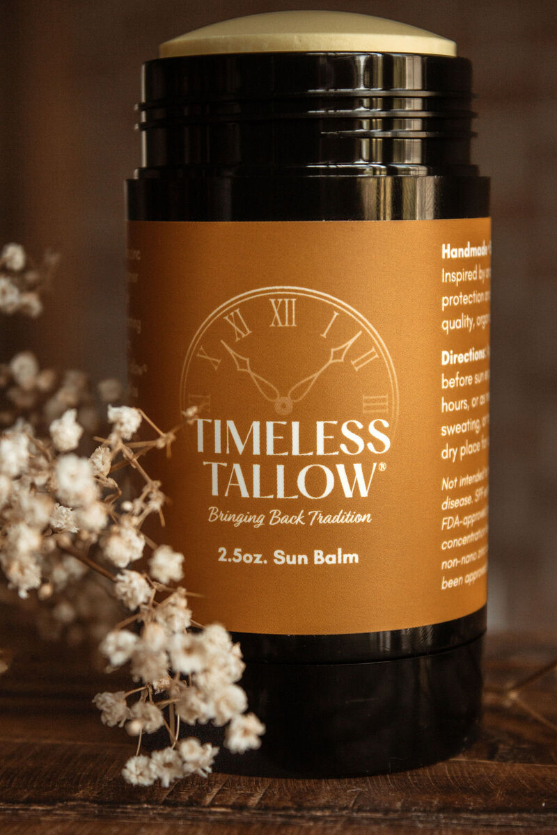 Healing tallow balm Indiana eczema relief