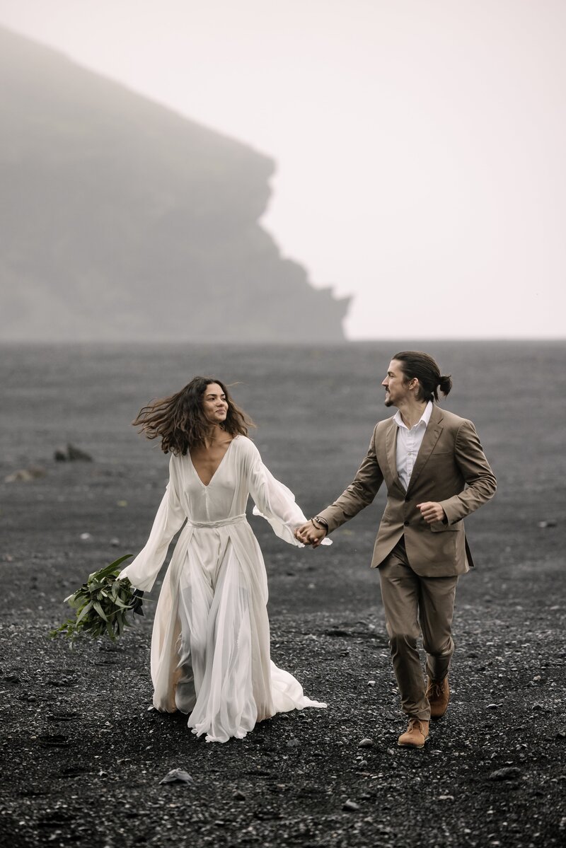 destination wedding at Iceland spire