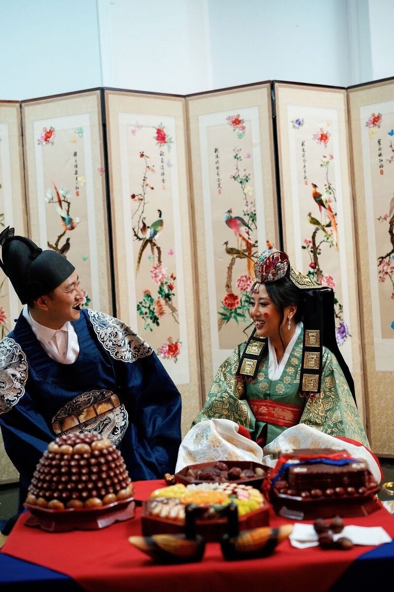 Vibiana Ceremony Wedding Korean Paebaek Wedding Planner Radiant Love Events 5