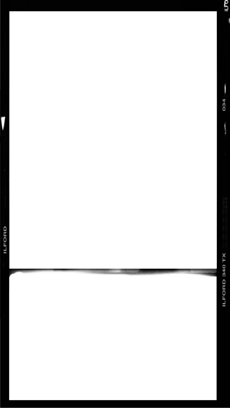 Black film strip photo frame