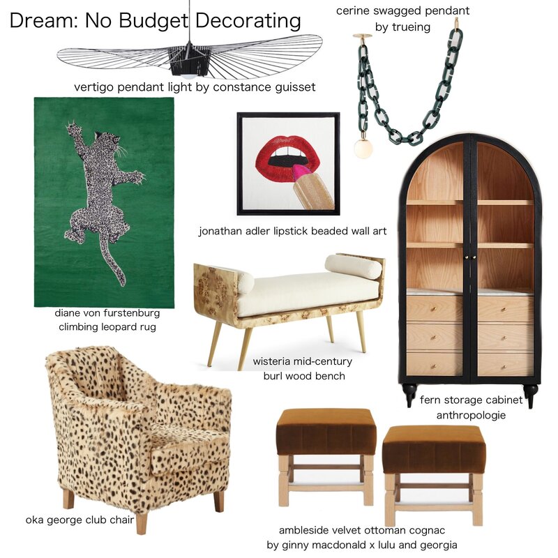 No Budget Decoration Inspiration Mood Board