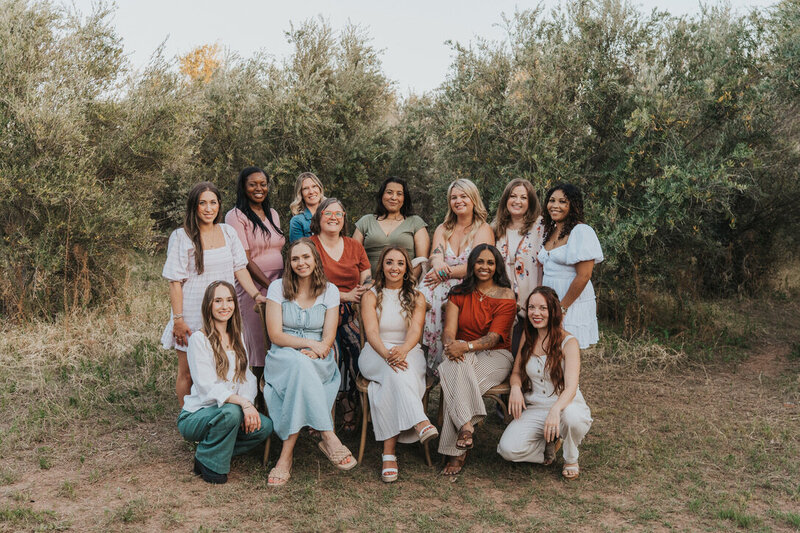 Cherry Blossom Doula team in Arizona desert