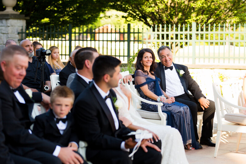 nemacolin resort wedding with parents
