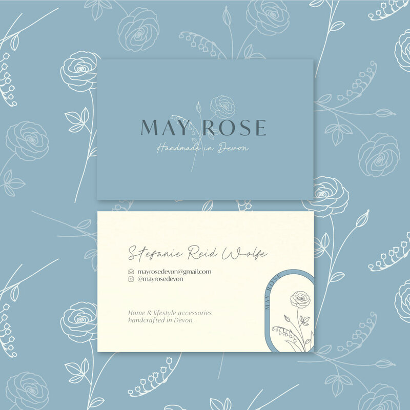 May-Rose-Biz-Cards-on-Brand-Pattern