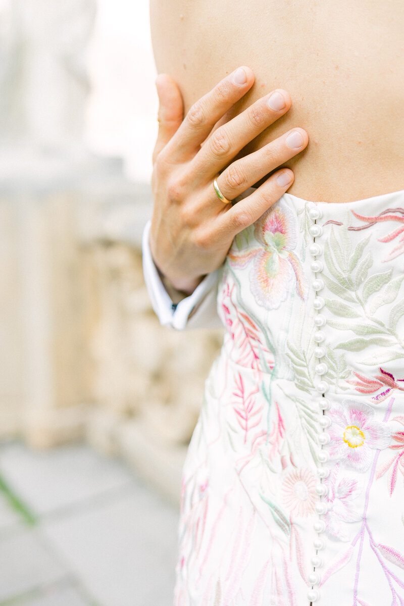 Lake Como, Italy Wedding at Villa del Balbianello in the summer fine art photography by  Chelsey Black Photography