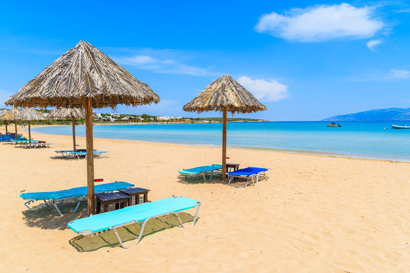 Mediterranean Beach Views in Paros, Greece