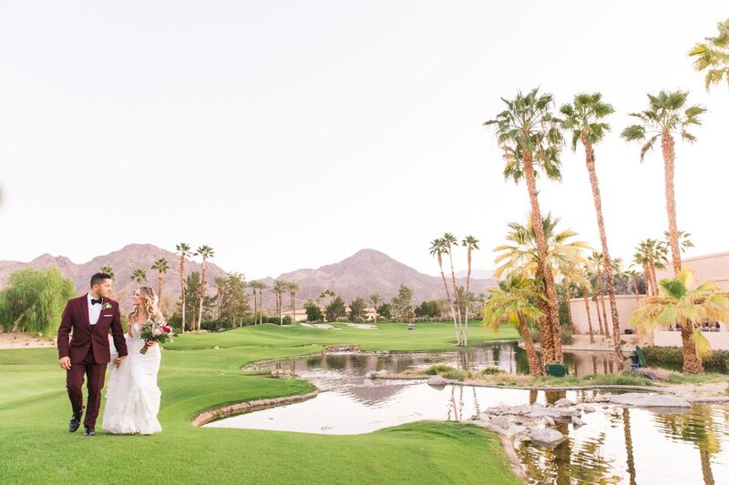 Ashley and Russ's wedding at Hyatt Regency in Indian Wells  photographed by Palm Springs wedding photographer Ashley LaPrade.