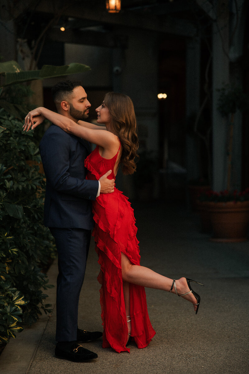 engagement session in LA