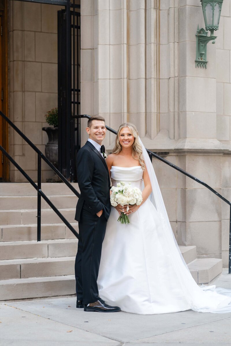Light and Airy Chicago wedding photographer