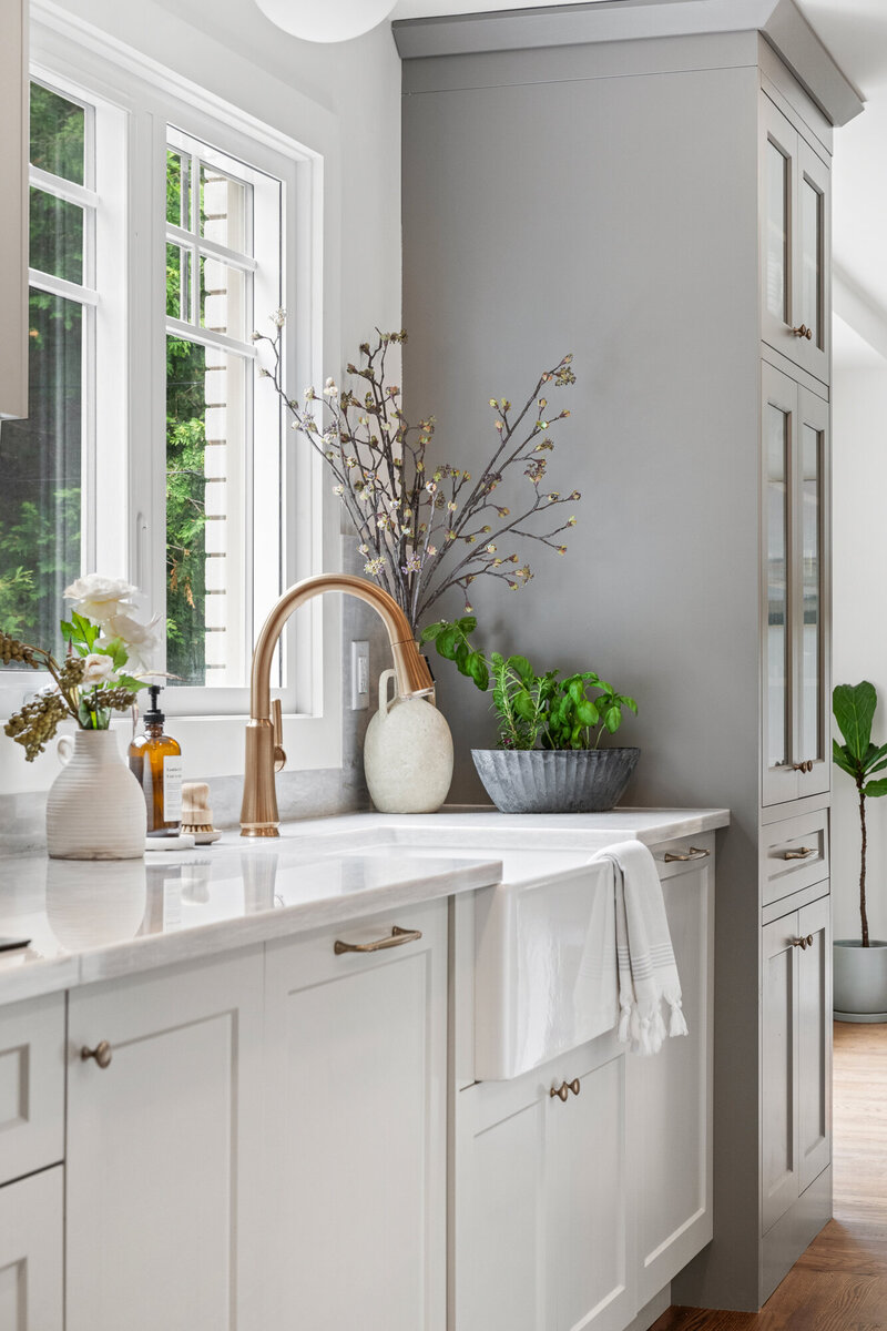 Elegant Espresso Kitchen Interior Design from Essence Designs in Ottawa