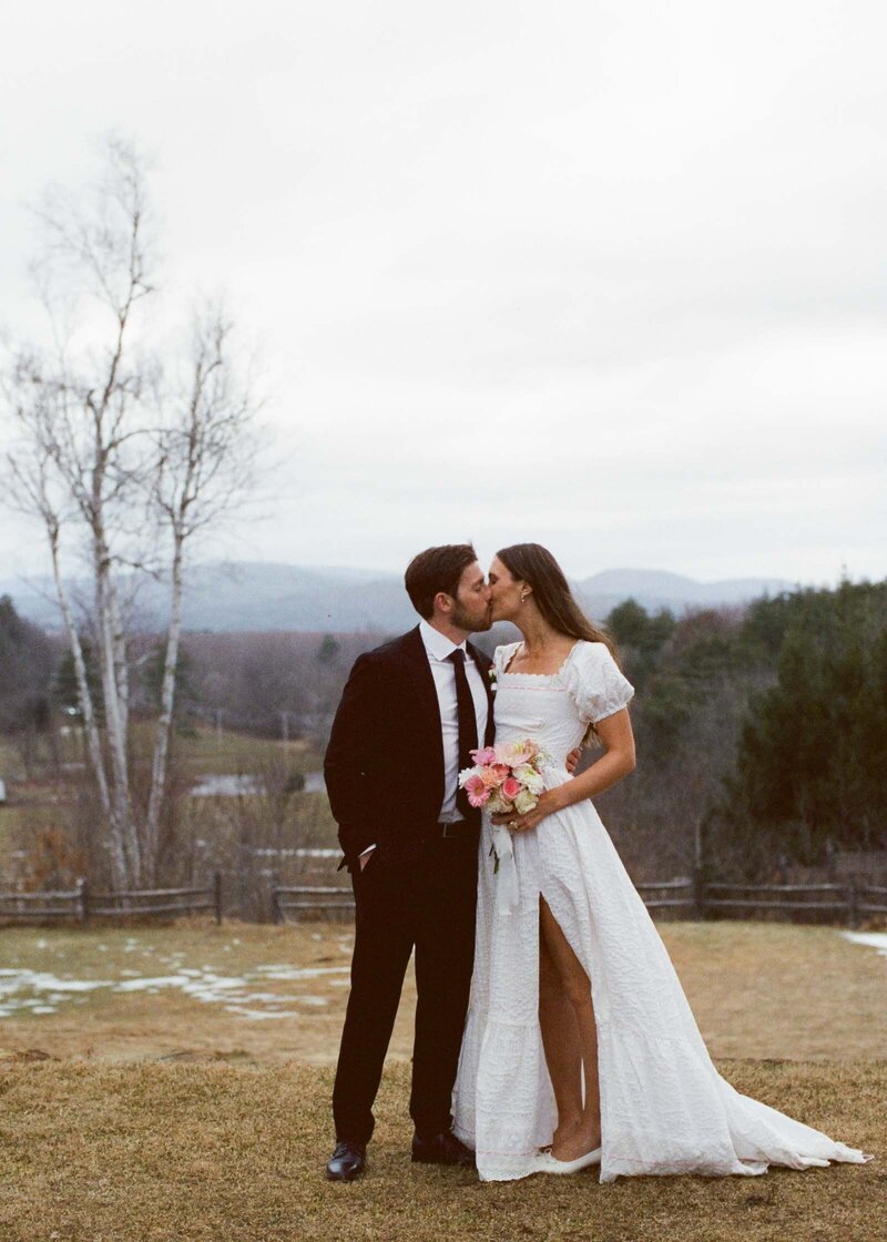 Barn on the Pemi Winter Wedding-6