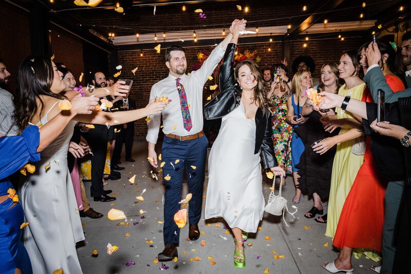 Chicago mural wedding photography