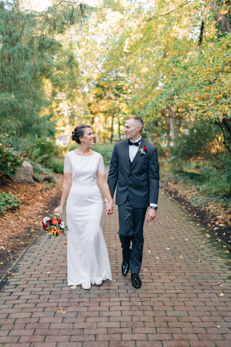 Sayen House and Gardens NJ Elopement 11