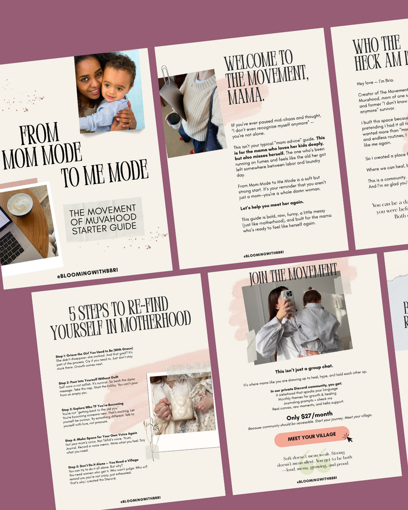 Lead Magnet Guide for Motherhood Guide