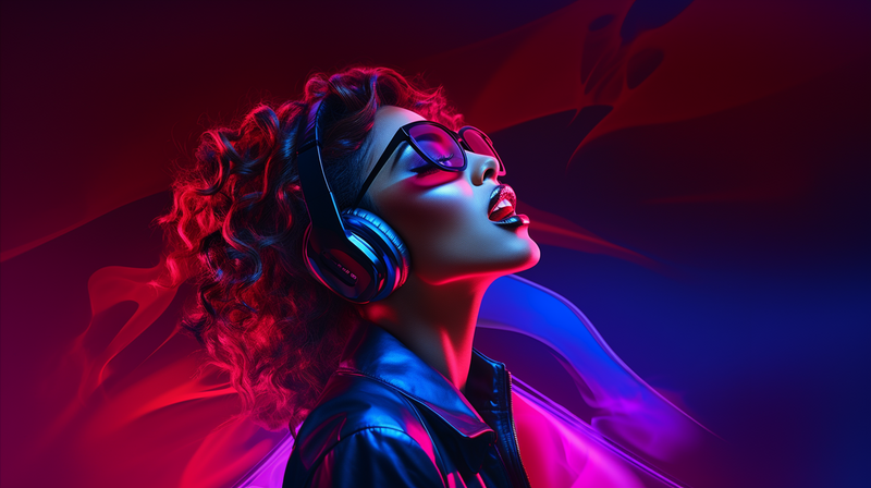 nick0079_a_singer_red_blue_and_neon_magenta_accents_black_refle_2fae71ba-462f-4f00-9db1-ff3023755652