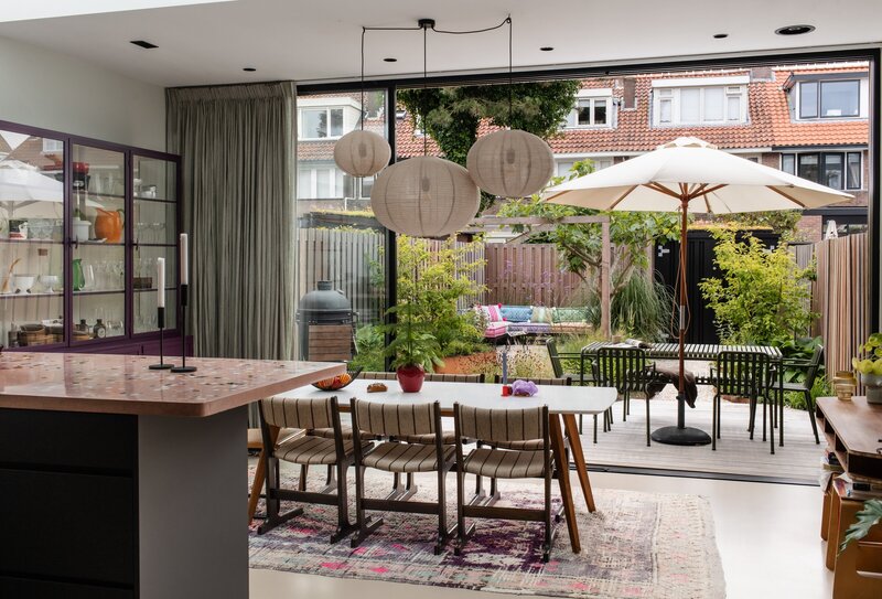 zitplekken in de tuin