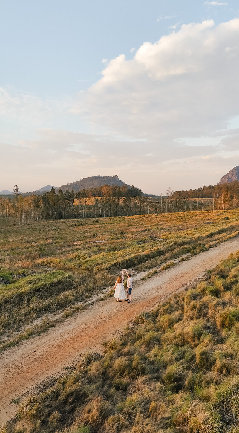 Elopement in Glass House Mountains