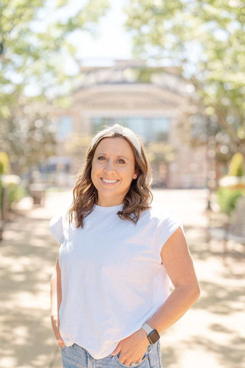 Courtney, a DMV milestone photographer