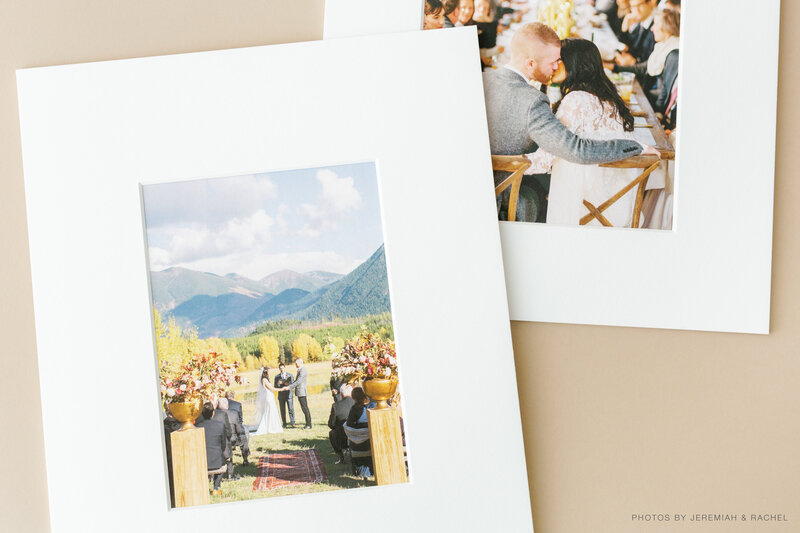 Matted-prints