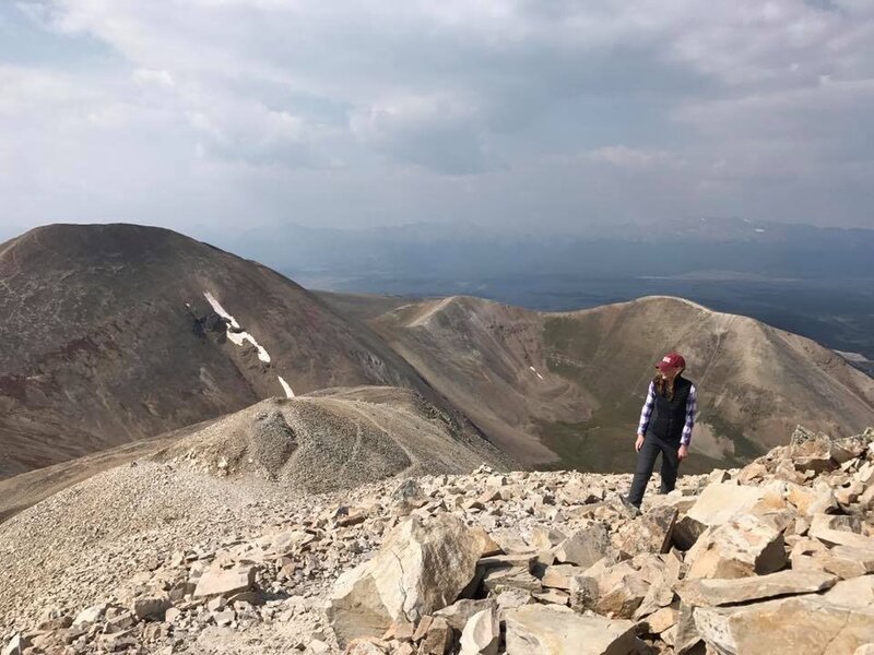 CO 14er overlook