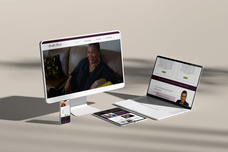 APJ Website Mockup
