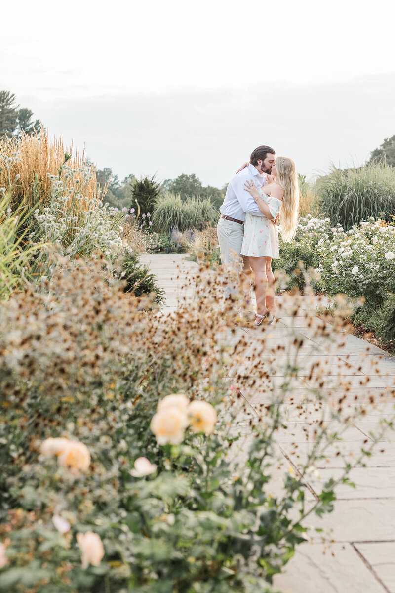 Longwood Gardens - Sonny and Brooke Engagement Session-17