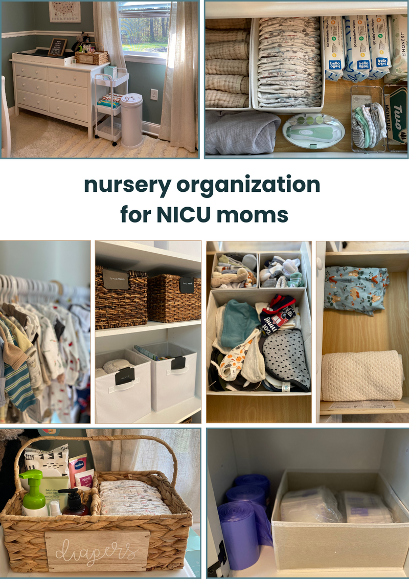 home organization for the nursery