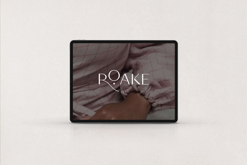 ivyinks-studio-roake-slow-fashion-branding-ipad-logo-design