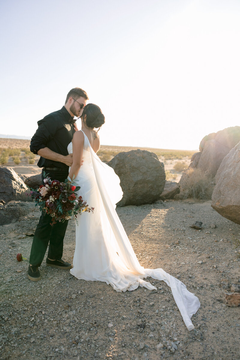 Lindsey + Anthony Joshua Tree Wedding-691