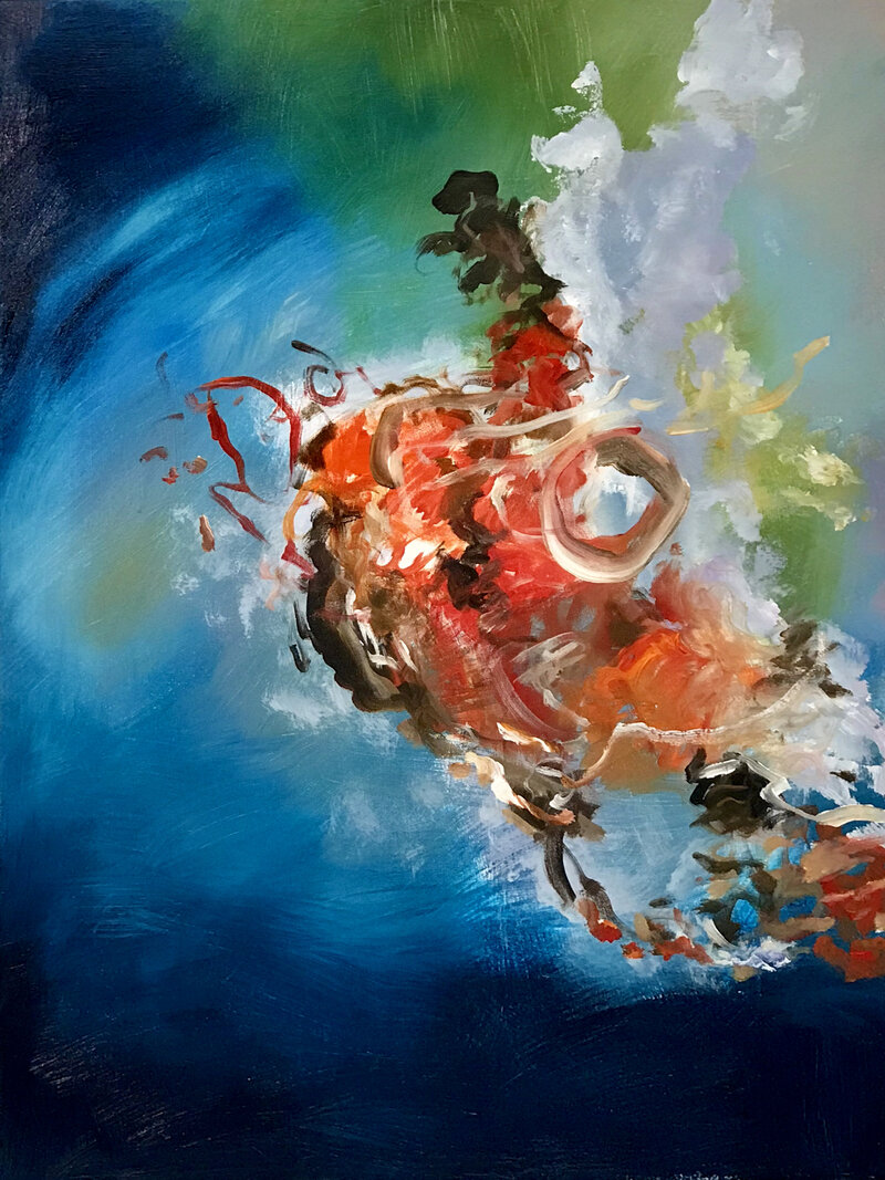 Brent Ray Fraser Paintings - The 100 TV Show 2018 - 18