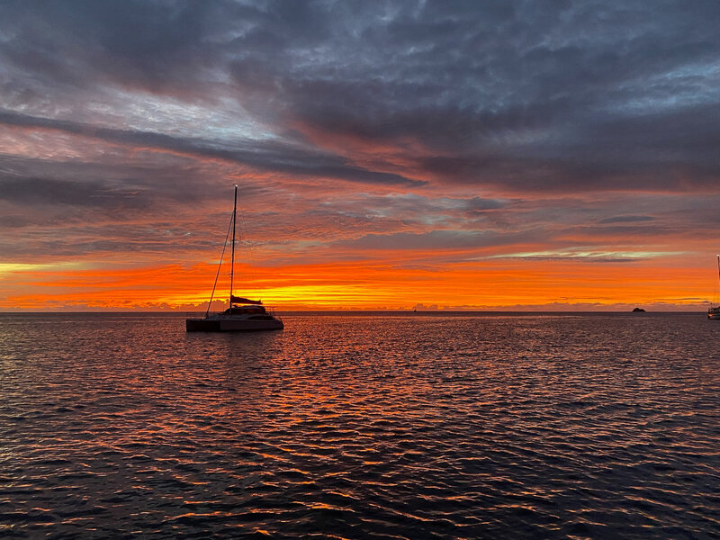 sunsets A Day On Board La Perle Rare