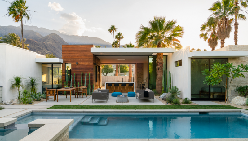 Residence in Palm Springs designed by Los Angeles architect, Sean Lockyer