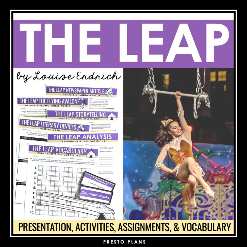 1 The Leap by Louise Erdrich