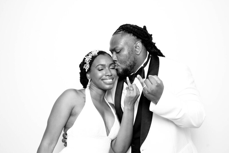 Black and White Photo Booth Miami 1