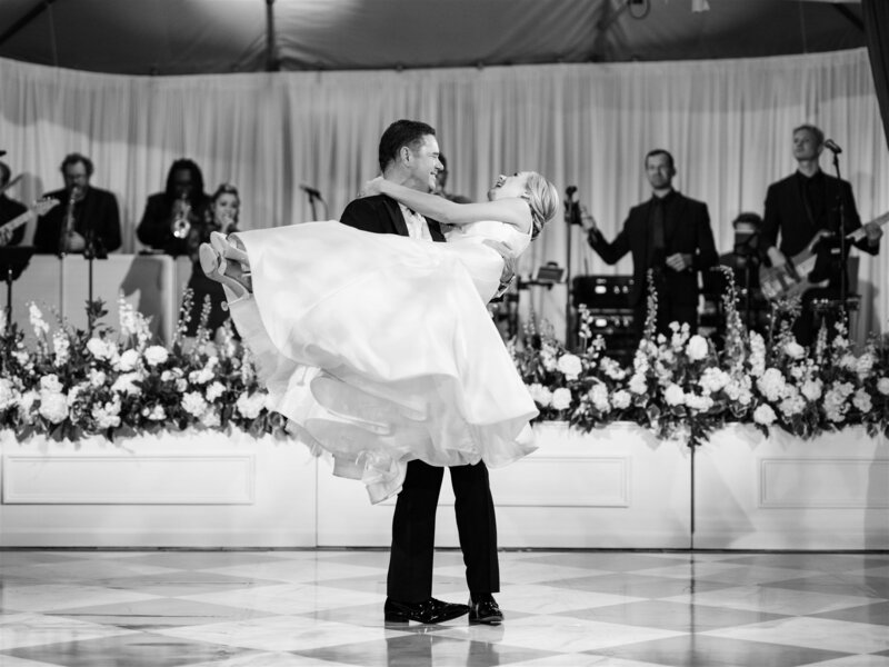 First Dance at Exmoor Country Club Wedding