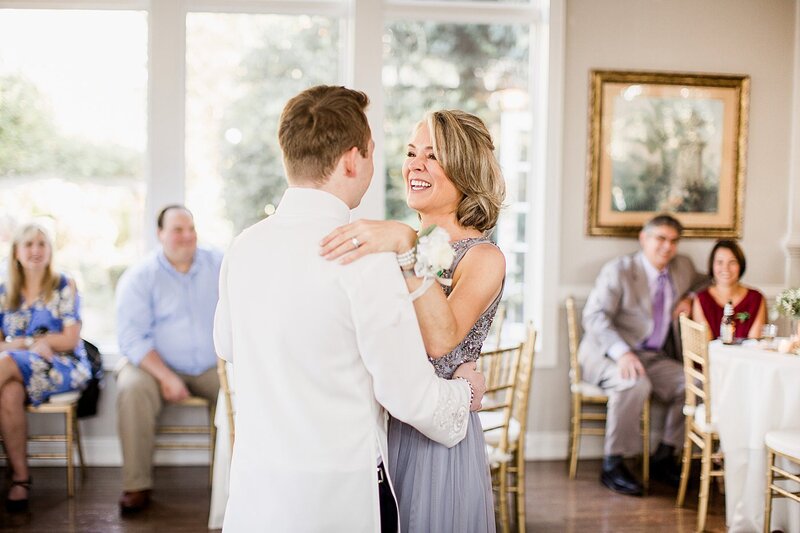 mother son dance by knoxville wedding photographer, amanda may photos