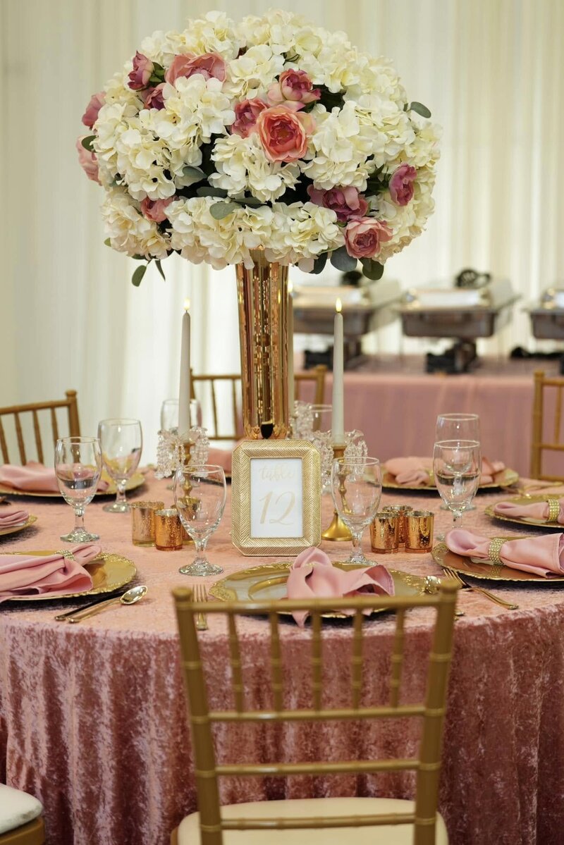 bridgerton-50th-birthday-party-table-display