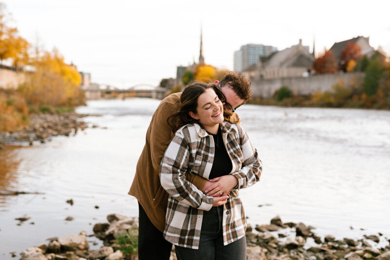 Engagement session in Cambridge Ontario